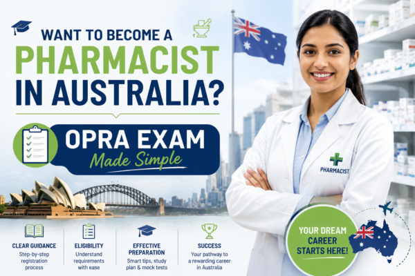 Want to Become a Pharmacist in Australia? OPRA Exam Made Simple