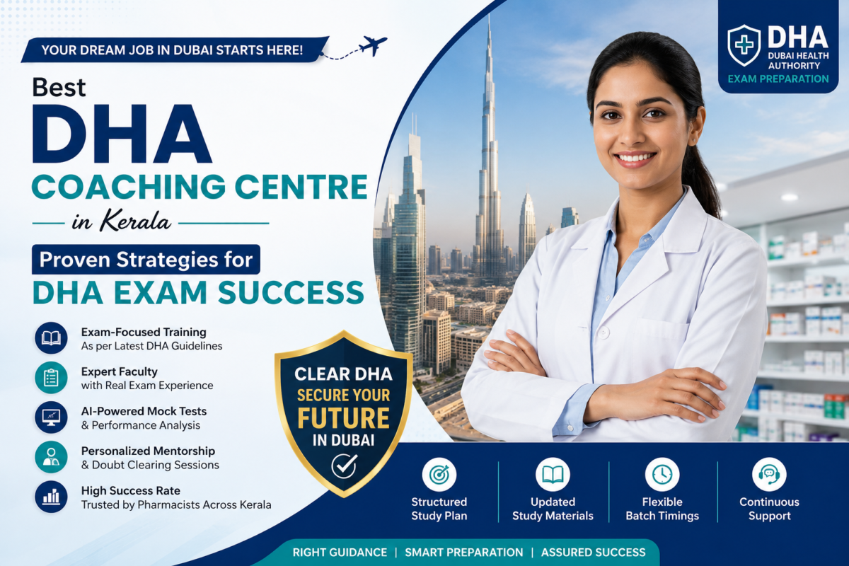 Best DHA Coaching Centre in Kerala Proven Strategies for DHA Exam Success