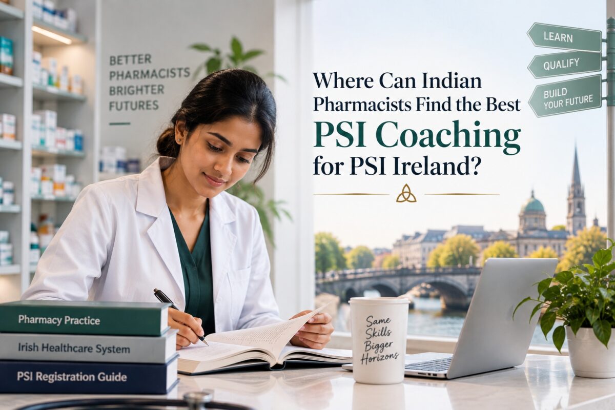 Best PSI Coaching for Pharmacist in India | Ireland Pathway