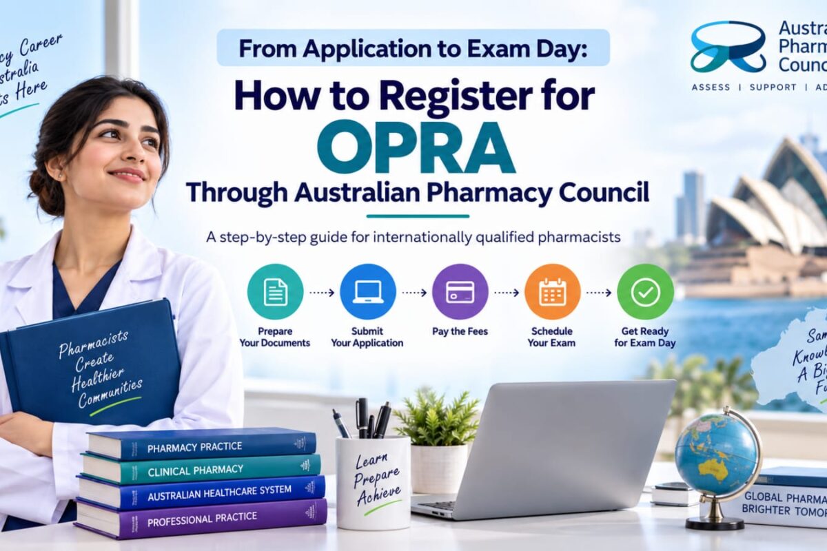 From Application to Exam Day: How to Register for OPRA Through Australian Pharmacy Council