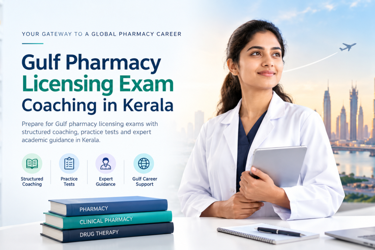 Planning a Gulf Pharmacy Career? Find the Best Prometric, DHA, MOH & HAAD Coaching for Pharmacists